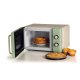 Ariete Linea Vintage 3960 Forno a microonde Vintage, 800W, Capacità 20L, 3 funzioni, 6 livelli di cottura, Timer, Verde 4