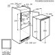 Electrolux KRB2AE88S Frigorifero ad incasso Serie 500 6