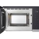 LG MG7Z2593D Nero, Acciaio inox Microonde con grill Da incasso 25 L 900 W 3