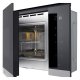 LG MG7Z2593D Nero, Acciaio inox Microonde con grill Da incasso 25 L 900 W 5