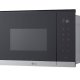 LG MG7Z2593D Nero, Acciaio inox Microonde con grill Da incasso 25 L 900 W 6