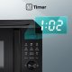 Hisense H20MOBSD1H Nero Solo microonde Superficie piana 20 L 700 W 15