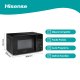 Hisense H20MOBSD1H Nero Solo microonde Superficie piana 20 L 700 W 6