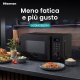Hisense H20MOBSD1H Nero Solo microonde Superficie piana 20 L 700 W 7