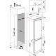 Whirlpool WHKN 3253 B4E Frigorifero combinato a incasso, Total No Frost ventilato, 55 cm, Classe E, Bianco, 38 db, h 178cm 4
