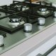 Indesit IN 9522 IX 1 piano gas inox 90cm 5 fuochi bruciatore doppia corona griglie in ghisa lavabili in lavastoviglie 4