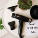 GA.MA Phon iQ Lite: leggero 316 grammi, ultracompatto, 1500 W, Tecnologia agli Ioni e Ossigeno Attivo, Motore Brushless a lunga durata, Effetto Anti Crespo, Sei combinazioni di temperatura e velocità, 46