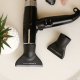 GA.MA Phon iQ Lite: leggero 316 grammi, ultracompatto, 1500 W, Tecnologia agli Ioni e Ossigeno Attivo, Motore Brushless a lunga durata, Effetto Anti Crespo, Sei combinazioni di temperatura e velocità, 52