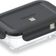 Miele 12636170 recipiente per cibo Rettangolare Contenitore 0,4 L Nero, Trasparente 1 pz 3