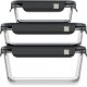 Miele GaLa Rettangolare Contenitore 3 L Nero, Trasparente 3 pz 2