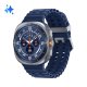 Samsung Galaxy Watch Ultra 2025 (Titanium Blue, LTE, 47mm) Smartwatch Galaxy AI, Design resistente agli urti, Batteria a lunga durata, Cassa in titanio di grado aerospaziale 2