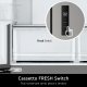 LG GMM41MSBEM Frigorifero Multidoor Slim, Classe E, 474L, Total No Frost, Cassetto Fresh Switch, Silver 5