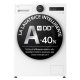 LG F4X7011TWB Lavatrice 11kg AI DD™ Serie X7, Classe A-40%, 1400 giri, Display Easy Circle, Wi-Fi, AI Wash, TurboWash 2