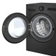 LG F4X7013TBB Lavatrice 13kg AI DD™ Serie X7, Classe A-40%, 1400 giri, Display Easy Circle, Wi-Fi, AI Wash, TurboWash 11