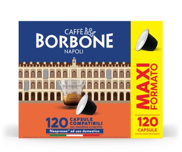 Caffè Borbone Capsule Compatibili sistema Nespresso - Miscela Suprema - 120 capsule
