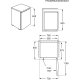 Electrolux Frigorifero Sottotavolo Frigocongelatore Statico Classe E LXB1SE11W0 12