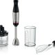 Bosch Serie 6 MSM6M621 frullatore 0,5 L Frullatore ad immersione 1000 W Nero, Acciaio inox 2