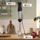 Bosch Serie 6 MSM6M621 frullatore 0,5 L Frullatore ad immersione 1000 W Nero, Acciaio inox 3
