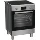 Hotpoint Ariston H6I8LMSAX cucina libera installazione inox, 60x60cm, piano induzione,forno elettrico ventilato, 73Lt, classe A 3