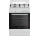 Indesit I6GGKMW Cucina A Gas Bianco 2
