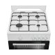 Indesit I6GGKMW Cucina A Gas Bianco 6