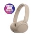 Sony WH-CH520 Auricolare Wireless A Padiglione Musica e Chiamate USB tipo-C Bluetooth Base di ricarica Crema 3