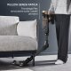 Rowenta X-Force Flex 14.80 , Aspirapolvere Senza Fili, Potenza di Aspirazione Elevata di 240 AW, Modello Animal Care, RH9B74 5