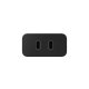 Motorola TurboPower 125W Duo Charger Universale Nero AC Ricarica rapida Interno 6