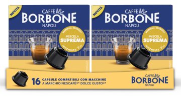 Caffè Borbone DGBOROSUPREMA90N capsula e cialda da caffè Capsule caffè 16 pz