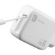 Cellularline Retractable Power 65W Caricabatterie da rete 65W con cavo retrattile USB-C e porta USB-C 3