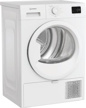 Indesit C YD 83D WW IT, Capacità 8kg, classe D, colore Bianco, Dispay digitale, QuickDry