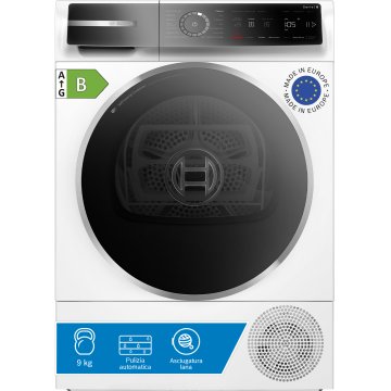 Bosch Serie 6 WQB246C0II Serie 8 Asciugatrice a pompa di calore 9 kg Bianco