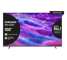 Samsung QE100QN80FUXZT TV 2,54 m (100") 4K Ultra HD Smart TV Wi-Fi Argento