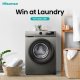 Hisense lavatrice WF1Q8041BT 8 Kg Classe A Quick Wash Partenza Ritardata Inverter 19