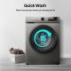 Hisense lavatrice WF1Q8041BT 8 Kg Classe A Quick Wash Partenza Ritardata Inverter 6