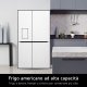 LG GSLE91MBAC Frigorifero Side-by-Side, Classe C, 628L, Wi-Fi, Dispenser senza allaccio, Total No Frost, Metal Sorbet 4