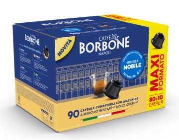 Caffè Borbone DGBBLUNOBILE90N capsula e cialda da caffè Capsule caffè 90 pz