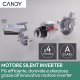 Candy ProWash 500, Lavatrice Carica Frontale 13 KG, 20% più efficente della classe A, 1400 giri, Bianco, Inverter, Vapore, Wi-Fi, Smart Wash, BR 413BL8-S 24