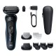 Braun Series 5 52-B1650S rasoio elettrico Trimmer Blu 2