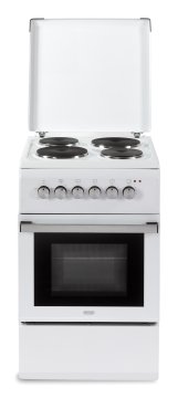 CUCINA 50CM 4PIASTRE/EL. F.ELET. C/GRILL BIANCO
