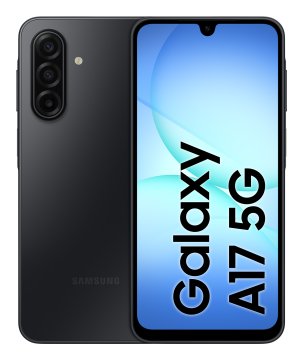 Samsung Galaxy A17 5G, Android 15, Display sAMOLED 6.7", 8GB RAM, 256GB, Batteria 5.000 mAh, Resistenza IP54, Memoria espandibile fino a 2TB, Nero