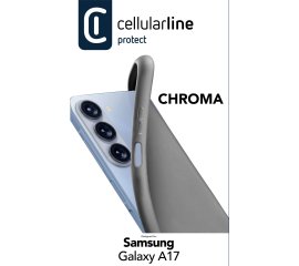 Cellularline Chroma - Galaxy A17 Custodia in gomma morbida e colorata