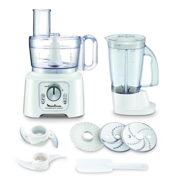 Moulinex DoubleForce Compact Robot da cucina multifunzione FP544111