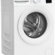 Beko b300 BMWRU3821W: Lavatrice 8kg, Classe A, 1200giri, linea estetica NX, motore inverter, Display Touch, oblò bianco, tecnologia EnergySpin™ 3