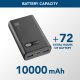 Cellularline Fast PD 10000 Caricabatterie Portatile Fast PD 10000mAh 5