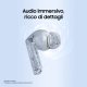 Samsung Galaxy Buds3 FE, Auricolari Wireless, Audio 360, Gemini AI, Gray 11