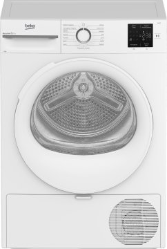 Beko BMT491WI_IT, Asciugatrice 9kg, Classe C, Linea Estetica NX, motore inverter, Display digitale, colore Bianco, oblò Bianco