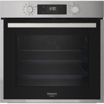 Hotpoint Ariston HAO 458H X Forno Multifunzione inox con display e manopole esterne, Idrolisi