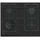 Haier Series 4 HAVG6BF4HBPB Nero Da incasso 59.5 cm Gas 4 Fornello(i) 2