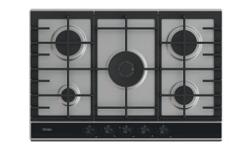 Haier Series 4 HAHG7W5XH Acciaio inox Da incasso 74.5 cm Gas 5 Fornello(i)